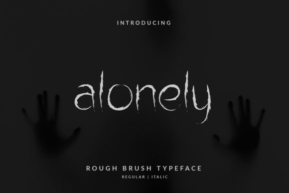 Alonely: A Bouncy Font for Fresh Branding