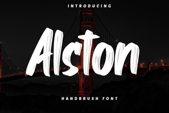 Alston: A Bold and Stylish Display Font