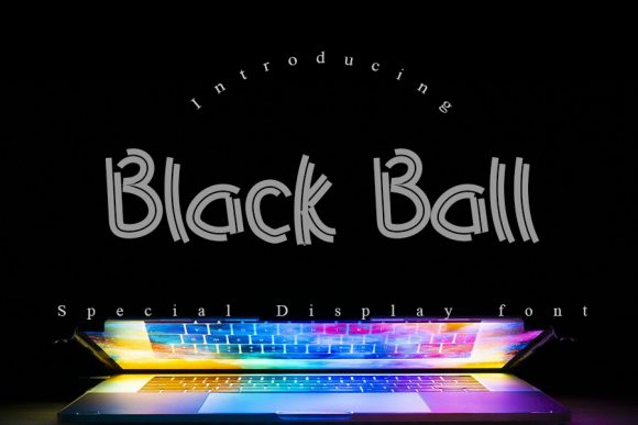 Black Ball: A Bold and Assertive Display Font for Editorial Design