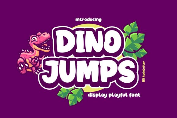 Bring Joy to Your Web Design with Dino Jumps Font