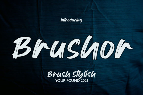 Brushor: Elevate Your Web Design with This Cool Display Font