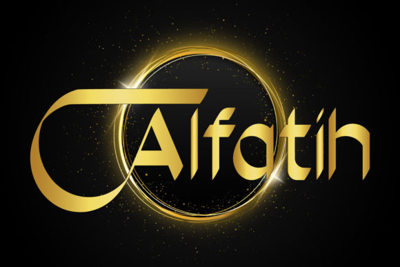 Enhance Your Brand with Alfatih: A Premium Calligraphy Font