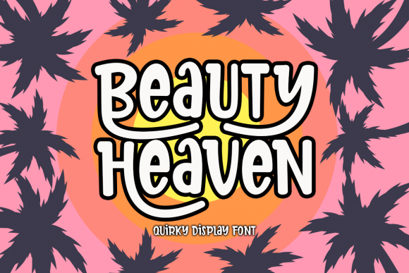 Enhance Your Brand with Beauty Heaven: A Fun and Professional Font