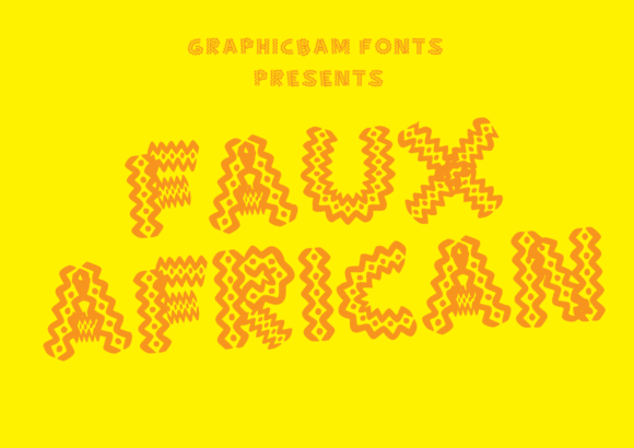 Enhance Your Brand with Faux African: A Unique Display Font