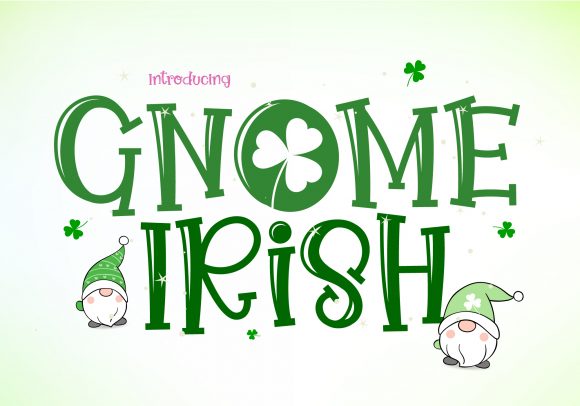 Enhance Your Brand with Gnome Irish: A Playful Display Font