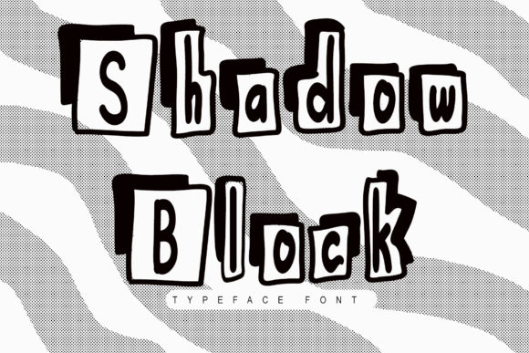 Enhance Your Brand with Shadow Block: A Versatile Display Font