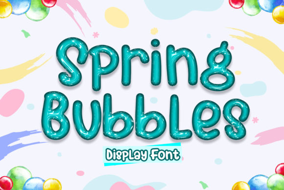 Enhance Your Brand with Spring Bubbles Font