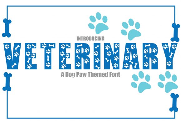 Enhance Your Brand with Veterinary: A Charming Display Font