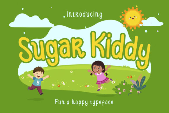 Enhance Your Campaign with Sugar Kiddy, the Charming Display Font