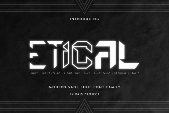 Etical: The Bold Font for Eye-Catching Campaigns