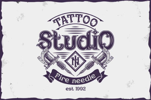 Fire Needle: A Bold Western Display Font for Creative Projects