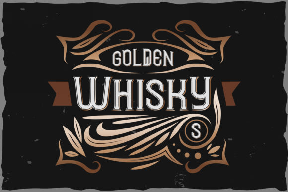 Golden Whisky: A Premium Display Font for Editorial Elegance