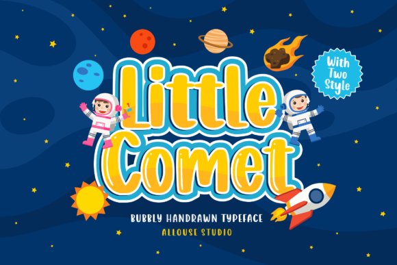 Little Comet: A Charming Display Font for Editorial Design