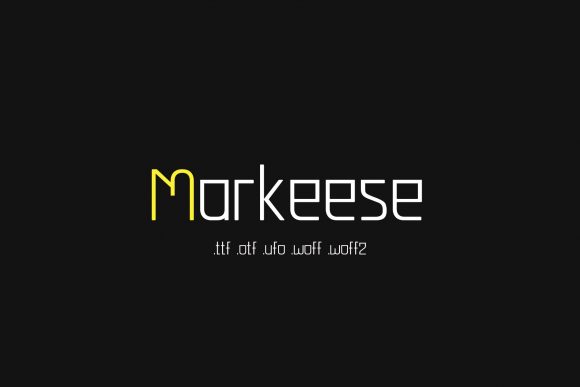 Markeese: A Display Font for Creative Makers