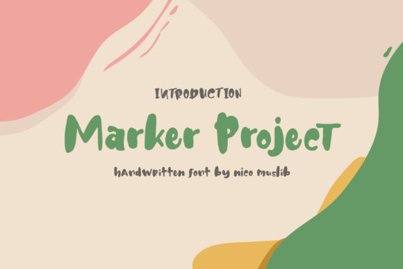 Marker Project: A Versatile Display Font for Modern Web Design