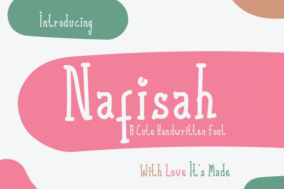Nafisah: A Friendly Display Font for Engaging Campaigns
