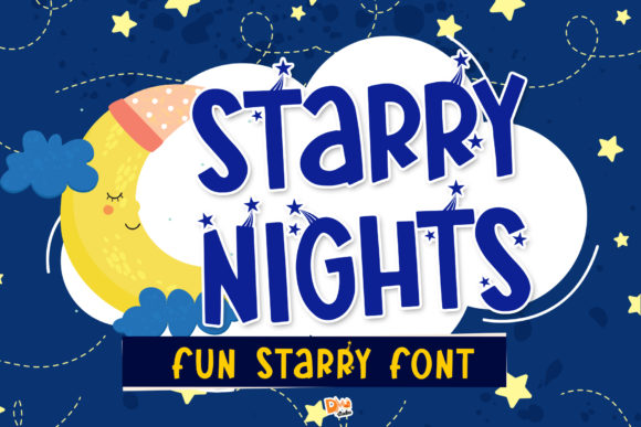Starry Nights: A Display Font for Editorial Elegance