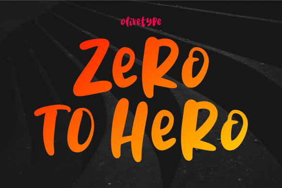Zero to Hero: A Stylish Display Font for Editorial Design